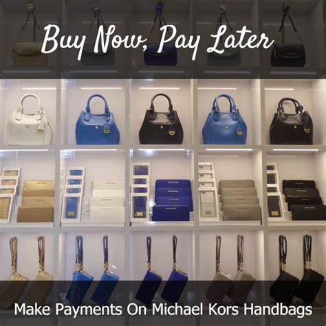 buy now pay later michael kors handbags|michael kors debit card.